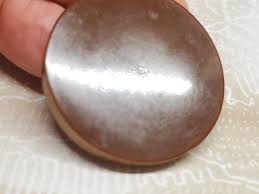 Vintage Button, 1 Extra Large Size 1 3/8 Inch, 35mm Brown ...