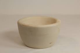 Antique Pharmaceutical Mortar #24 Porcelain Stone Mortar 2.8 ...