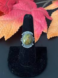 Navajo Made Royston Turquoise & Sterling Silver Ring - Etsy
