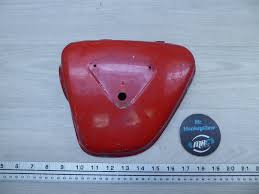 Honda CB450 Twin PL1205-33. red left side cover | eBay