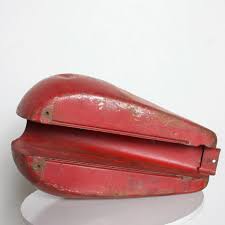 Vintage Red Metal Motorcycle Gas Tank Triumph? Indian ...