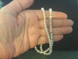 Classic 5-6 mm Creamy White Natural Freshwater Pearl Necklace 16 1/2" # 241 | eBay