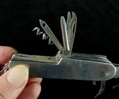 Coleman Take A Hike Stainless Aluminum Handle Knife w 12 Tools 3.5" Folded FINE | eBay