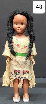Dress Me Doll 1950's Native American Dress 7 Inches Sleepy ...