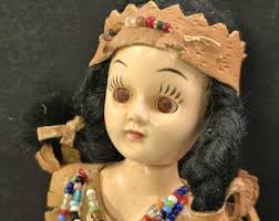 Vintage Native American Indian Dolls: Plastic Kewpie ...