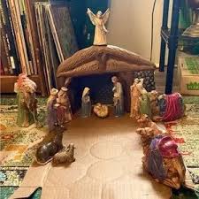 Holiday | Nativity Set Macky 1977 Ceramic Nearly Flawless ...