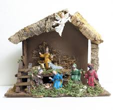 Vintage Christmas Nativity Set – Petal Pushers Nursery