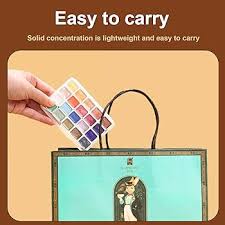 Amazon.com: Juego de pintura de acuarela cambiante, pintura ...