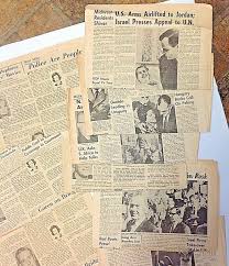 Vintage 15-Piece Lot 1966-67 PACIFIC STARS & STRIPES Partial Newspaper Pages | eBay