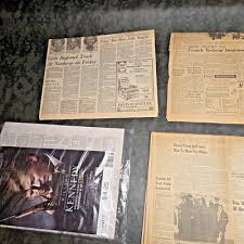 Old Vintage Newspaper Elvis Presley, John F Kennedy, Sports, Enquirer, President | eBay