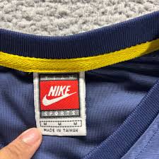 Vintage Nike Basketball Jersey Mens Medium Navy Blue Center ...