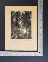 1920 RARE INCREDIBLE DECO FORREST NYMPH CHARLES COOK SIGNED ...