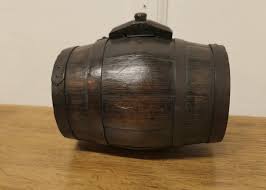 Welsh Oak Cider Flask, Welsh Oak Harvest Costrel For Sale at 1stDibs | costrel for sale