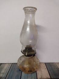 Vintage Glass Oil Lamp Light Teardrop Design | eBay Australia