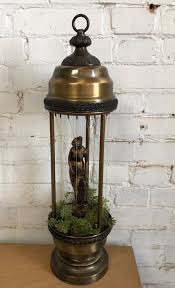 Sold at Auction: Vintage Accent Rain Lamp W/ Greek Goddess