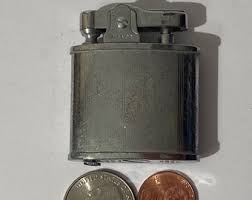 Vintage Metal Lighter, Manor, Made in Japan, Cigarettes ...