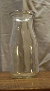 Vintage Duraglas Half Pint Glass Jar: Embossed Milk Bottle ...