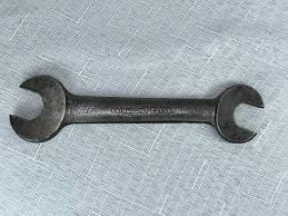 Vintage Early Fairmount Cleveland 3/4 & 3/4 Open End Wrench ...