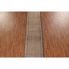 All-Over Mood Persian Vintage Runner Rug Hand-knotted Wool Carpet - 2'5"x 12'7" - Bed Bath & Beyond - 37910921