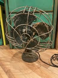 Vintage Green Fan | eBay