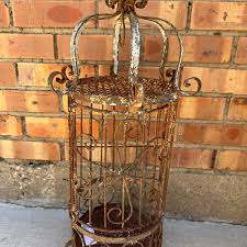WROUGHT IRON BIRD CAGE — Lots of Furniture