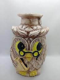 WISE OWL COOKIE JAR, VINTAGE! | eBay