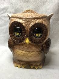 Vintage Large 2 Headed Owl Cookie Jar. Very Unique Piece - Etsy Canada