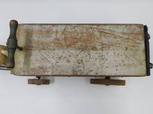 Sold at Auction: Vintage Horse Drawn Wooden Wagon