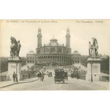 Paris, France – Le Trocadéro Et Le Pont D'iéna – Postcard ...