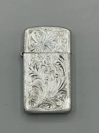Vintage Silver Park Lighter Made in USA - FOR PARTS | eBay