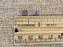 Dainty Sterling Silver Interlocking Squares Gometric Shaped Stud Earrings NOS | eBay