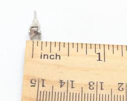 Vintage Sterling Silver CZ Cubic Zirconium 925 Stud Earrings Wedding Bridal Gift for Her Bridesmaid Gifts Rhinestone Party Costume Jewelry - Etsy