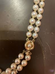 A Beautiful High Quality Double Strand of Cultured Pearl Necklace circa 1950's | eBay