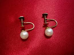 12k Gf Pearl Earring - Etsy Canada