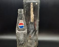 Vintage Pepsi Bottles: Tall & Small Collectible Decor, Lot of 2 - Etsy