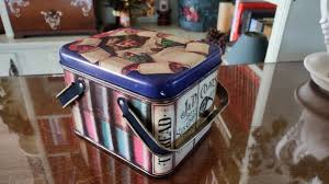 J&P Coats Vintage Thread Tin w/Handles | eBay