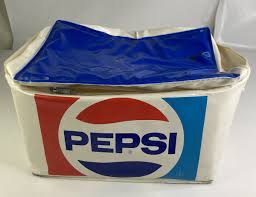 Vintage Pepsi Softside Lunch Bag Six Pack Cooler with ...