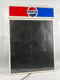 Pepsi:cola Wood Menu Board (tac)