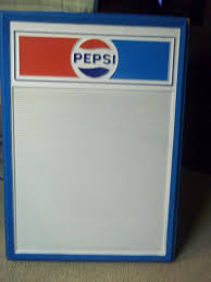 L@@K! 70's Pepsi-Cola large Menu Board Sign Never Used! w/letter & number sets! | #1926540105