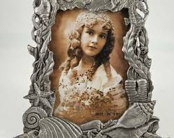 Vintage Silver Tone Nautical Seashell Starfish Seahorse ...