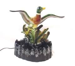 Vintage Mid Century - Ceramic - Male Mallard Duck - TV Lamp ...