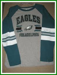 Philadelphia Eagles NFL Team Apparel Boy's Gray Longsleeve ...