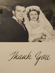 PHOTO THANK YOU CARD WEDDING BRIDE GROOM BEAUTIFUL | eBay