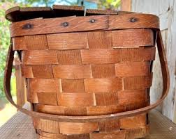 Beautiful Vintage Wov-n-wood by Jerywil Picnic Basket - Farmhouse, French Country, Vintage Picnic Basket, Cabin Décor - Etsy Australia