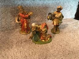 Beautiful 10 Pc Hard Plastic Italian Nativity set | eBay