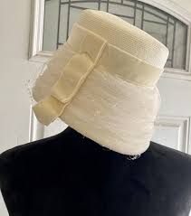 Vintage 1920s Cloche Hat White Marston's San Diego RARE | eBay