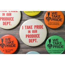 Take Pride Pin Lot Produce Department Meats Fruits | eBay