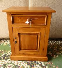 Kauri pine bedside cupboard | Antique Effects