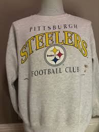 Vintage 90's Pittsburg Steelers Football Club NFL Crewneck ...