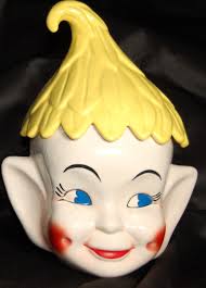 Vintage Elf Pixie Head Ceramic Cookie Jar 1950 S USA - Etsy